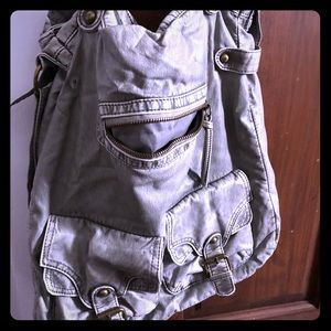 Mossimo Faux Leather pocket shoulder bag